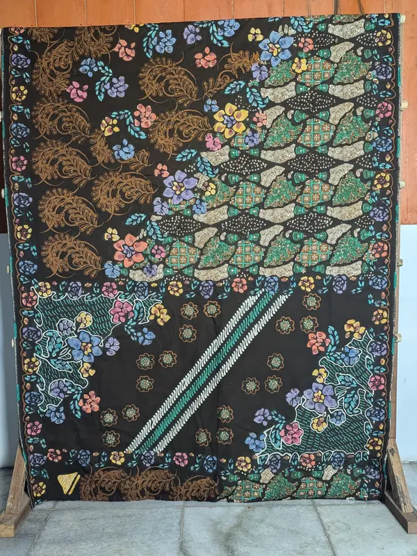 PROMO BAYAR DI TEMPAT Sarung dewasa batik cap kombinasi tulis katun primisima super premium grade AA motif belukar 6