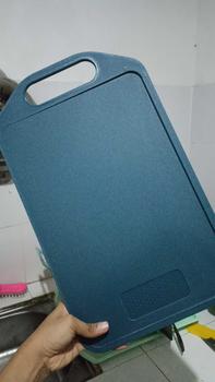 Product Review of Talenan 2 sisi two sides cutting board stainless steel + PP A-07763 from j**l 1