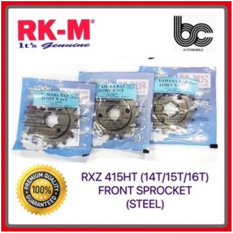 RK-M 415 FRONT SPROCKET (STEEL) / RKM 415 / SPOKET DEPAN / YAMAHA / RXZ ...