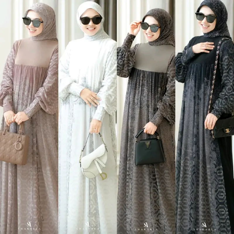 Humaira Set Print (Set Scarf) by shArarea 0