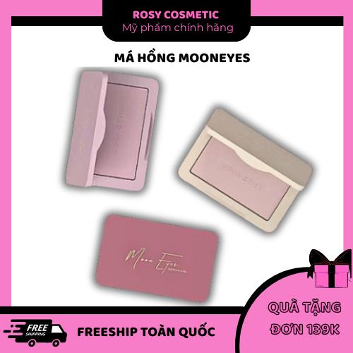 [Mooneyes ] Má hồng MOONEYES BLUSH phấn má hồng nội địa trung lì phấn mịn tone màu Hàn Quốc Nữ Makeup Comestic Trang Điểm- 6 màu, lì phấn mịn, tone màu Hàn Quốc Bảng Phấn Mắt mahong kemmoi máhồng Cosmetic lạnh Mỹ Phẩm