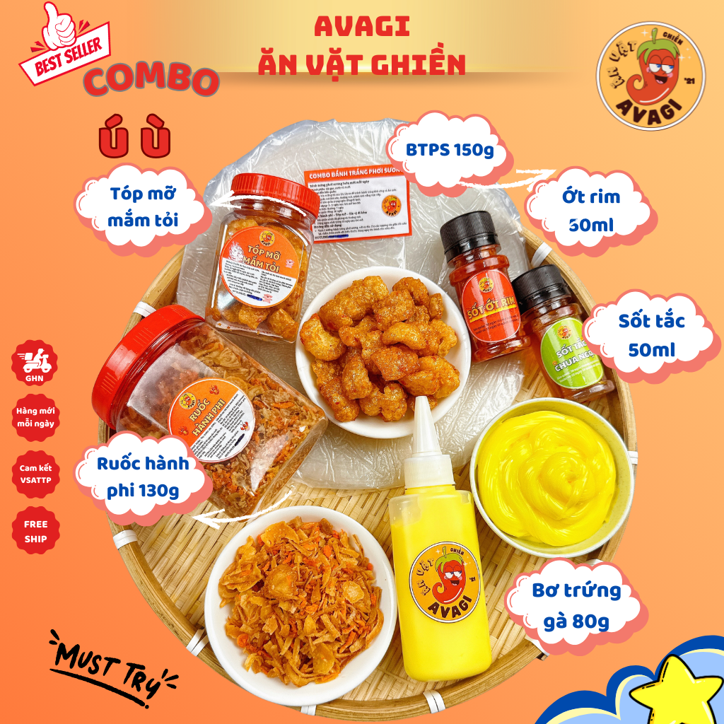 Combo 4 vị Ghiền