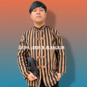 Baju KOKO Lurik Sanghai Cina Dewasa Ukuran Dewasa Panjang