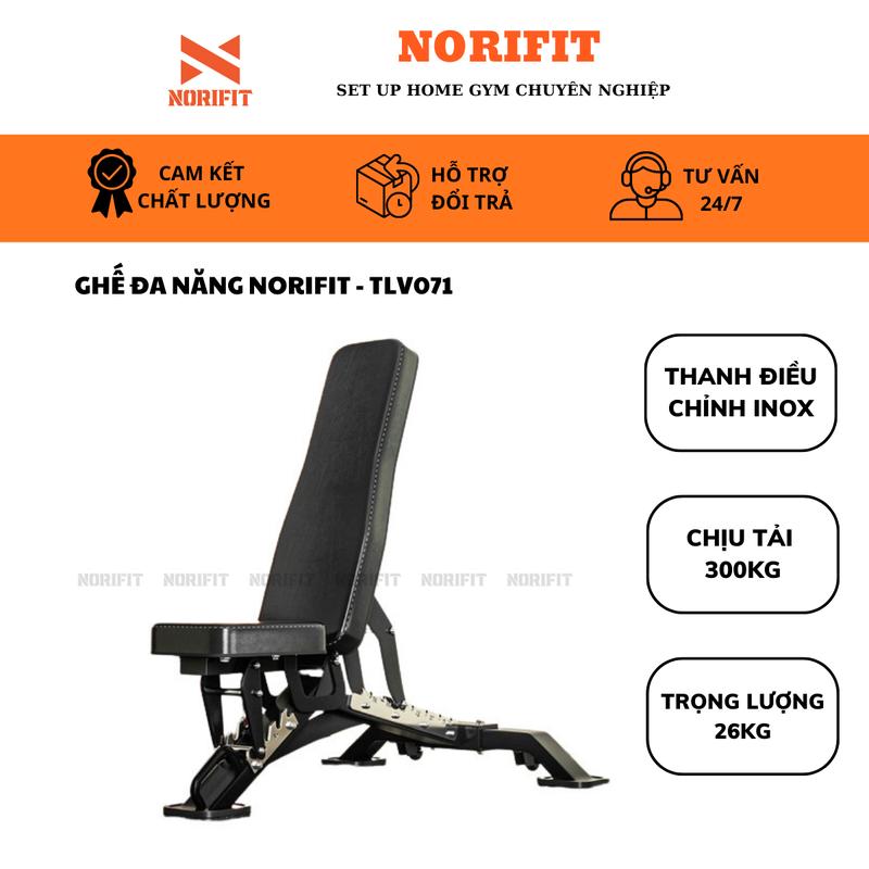 Ghế Tập Gym Đa Năng Ghế Tập Bụng Tại Nhà Phòng Tập Private Điều Chỉnh Độ Dốc TLV071