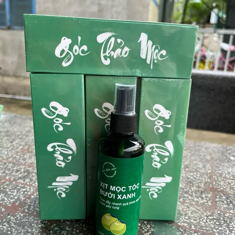 Combo 5 Chai Xịt Bưởi Hỗ Trợ Mọc Tóc Con Phục Hồi Tóc 100ml Giúp Tóc Mềm Mượt & Khỏe Mạnh 7