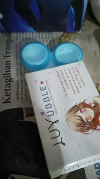 Product Review of SOFTLENS LUVUBBLE MINUS GRAY SERIES 2 softlens minus natural murah from l**n 0