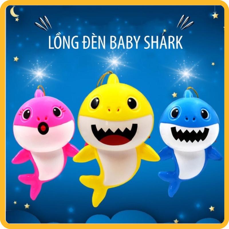 Lồng Đèn Trung Thu Cá Mập Baby Shark Có Nhạc Babyshark Và Đèn – Đồ Chơi Trung Thu Cho Trẻ Em