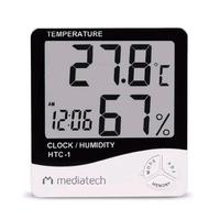 Gambar Mediatech Temperature & Humidity Meter Clock & Calender / Thermometer Ruangan HTC 1 - B19009 dari Mediatech Travel Gadget Kota Administrasi Jakarta Utara 4 Tokopedia