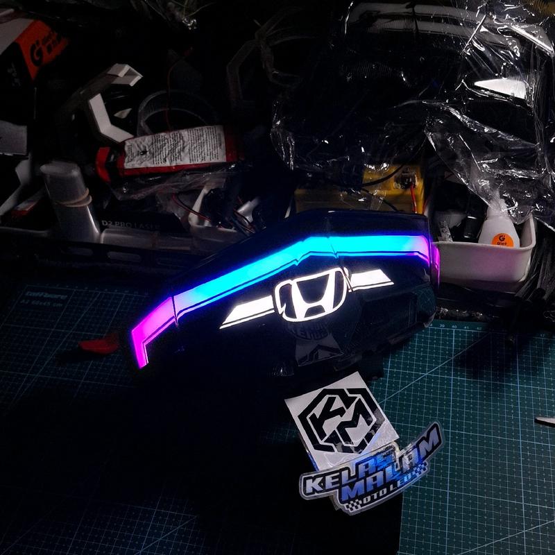 Stoplamp lazy rgb vario led new gen1 gen2 logo honda 0