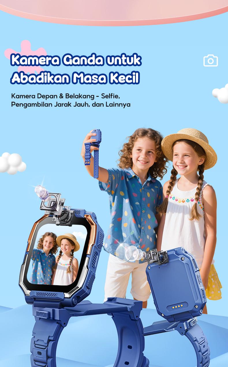 Kiumo Jam Tangan Anak 4G Kiumo Smartwatch Dengan Kamera Ganda Anti Air IP67 Smartwatch Anak Gps Digital Bluetooth Mirror Space Watch Running Ada Pace Smart Band Wifi Screen Monitor Smartwatch 360° Rotating Dual Camera HD Video Calling Jam Tangan Pink Lcd Kiumo Jam Tangan Anak 4G Kiumo Smartwatch Dengan Kamera Ganda Anti Air IP67 Smartwatch Anak Gps Digital Bluetooth Mirror Space Watch Running Ada Pace Smart Band Wifi Screen Monitor Smartwatch 360° Rotating Dual Camera HD Video Calling Jam Tangan Pink Lcd