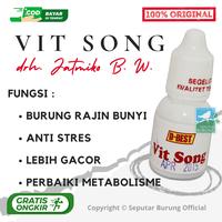Gambar Vitamin Burung VITSONG D-BEST Gacor Rajin Kicau Obat Macet Bunyi Stres dari Seputar Burung Indonesia Kab. Sleman 2 Tokopedia