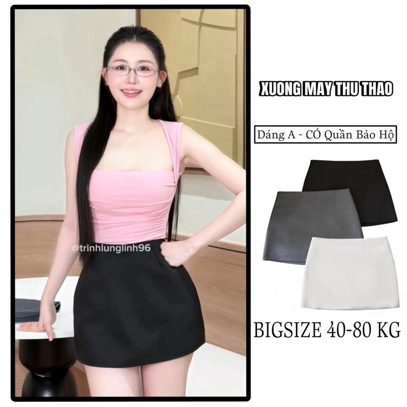 CV 999 LÓT TRONG Chân váy ngắn đứng phom A Có Túi khoá kéo sau chất hàn dày dặn trẻ trung năng động