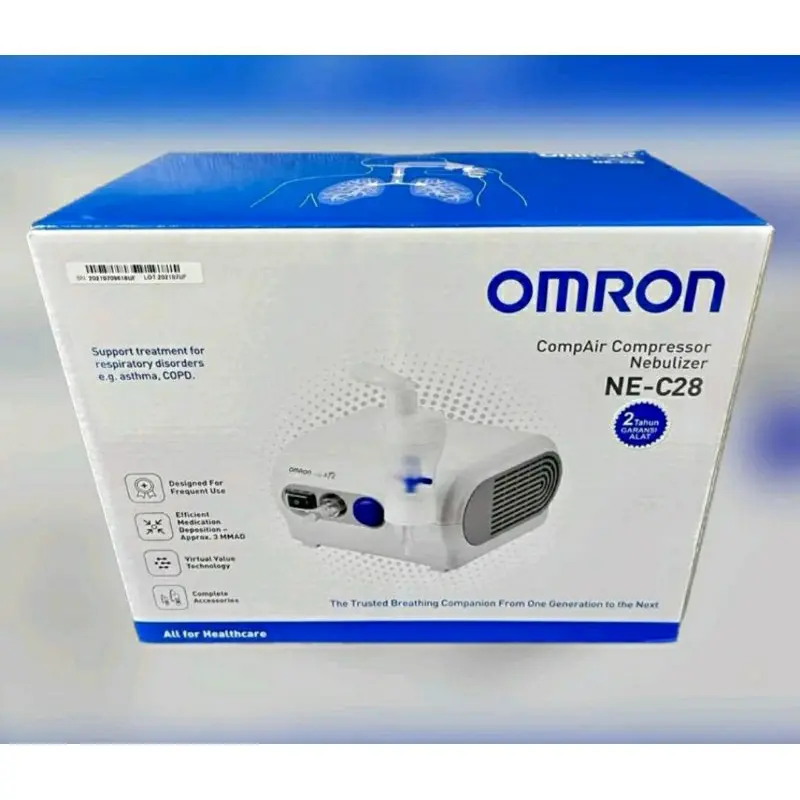 Omron Compressor Nebulizer NE-C28 Alat Uap Asma NE C28