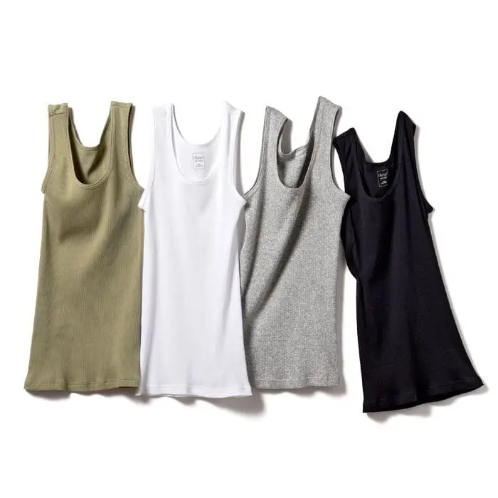 paket hemat 2 pcs kaos singlet dalam tanktop pria bahan katun hitam putih Oblong Dewasa Cowok Distro Santai Keren cdcowok celana boxer laki