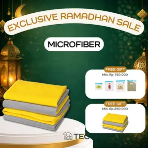 【EXCLUSIVE LIVE】Produk Rumah Tangga • TEC • Kain Lap Dapur Serbaguna Lap Kain Microfiber Lap Meja Motor Mobil Kain Lap Pembersih Dapur Multifungsi Mudah Menyerap Lap Microfiber 40x40 Super Tebal Halus Dan Tidak Menggores Kain Lap Multifungsi