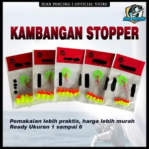 Kambangan Stopper untuk memancing menjadi Praktis dan Murah