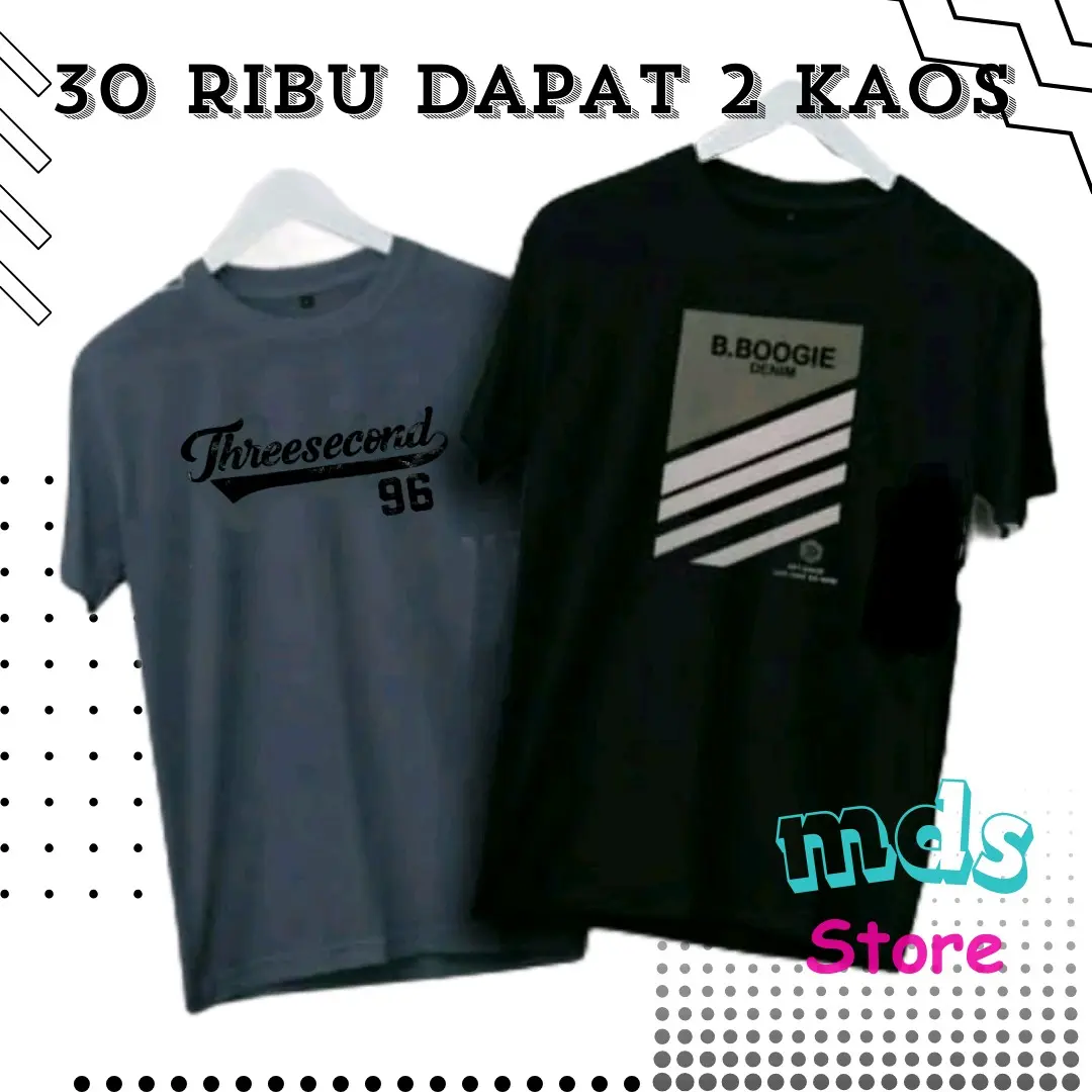 PAKET 2 KAOS KEREN
