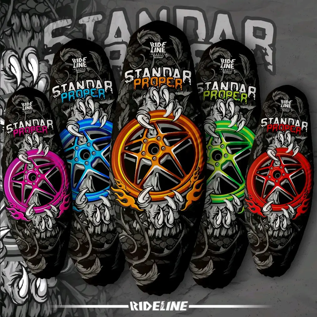 Rideline standar proper - sarung seat cover jok motor anti cakar kucing