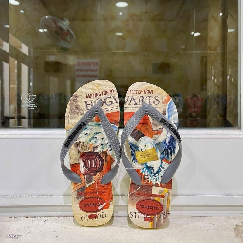 DÉP NAM HAVAIANAS HARRY POTTER NHÀ THIÊN TRANG . CAO SU . TỰ NHIÊN . ĐI BIỂN . NGOÀI TRỜI . DU LỊCH . 4 MÙA . ĐI CHƠI . BOY PHỐ