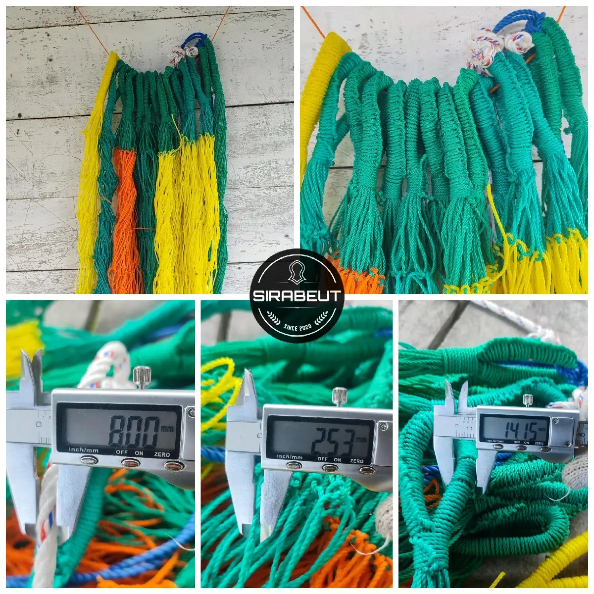Hammock Jaring Jumbo Anti Keringat Anti Panas untuk Santai dan Mancing - Outdoor, Camping