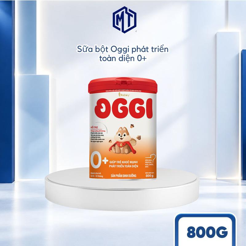 Sữa bột Oggi phát triển toàn diện 0+ 800g