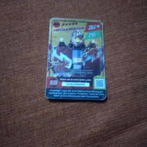 kartu hologram BoBoiBoy Menchagentar