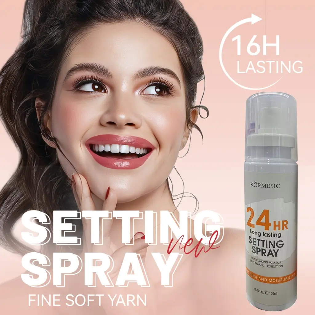 Makeup Setting Spray 100ml Long Lasting Setting Oil Control Waterproof Moisturizing Glow setting spray Hydrating Oil Control Matte Finish Spray