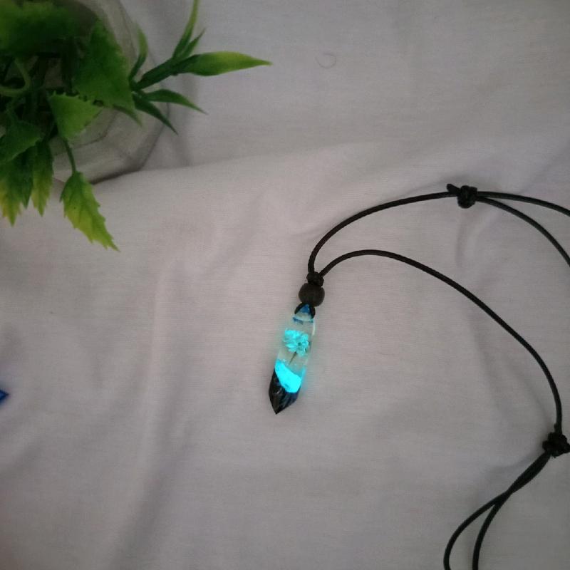 glow in the dark Kalung Resin / isi Bunga edelws QK Resin 0