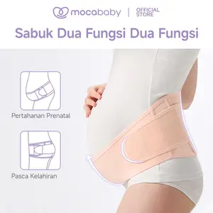Mocababy Sabuk Penyangga Perut Mocababy Premium untuk Ibu Hamil dengan Spiral Steel Bones dan Premium Velcro korset promil Belt Korset Promil