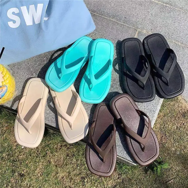 BOS0058 Sandal Jepit Unisex Flip Flop Sendal Jepit Korea Pria Wanita 1