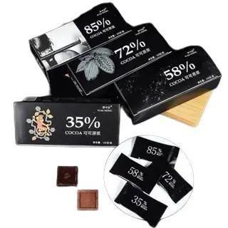 HỘP 24 CÁI Kẹo Socola Đen Đắng Nguyên Chất Không Đường Mix Độ Đắng 100% 85% 78% 55% 38% 35%. Tốt Cho Sức Khỏe