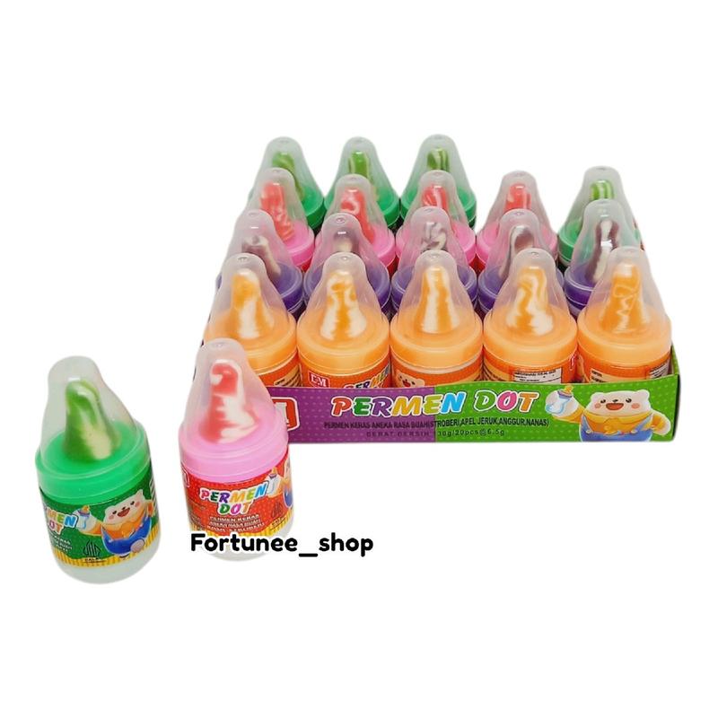 Permen Bentuk Lucu Seperti Dot isi 20 pcs/box 0