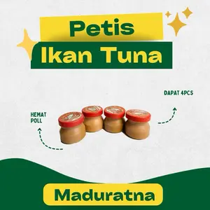 (MADURATNA) 4pcs petis ikan tuna Maduratna