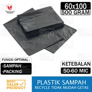 Kantong plastik sampah 60 x 100 / trashbag / Kantong Sampah 60x100