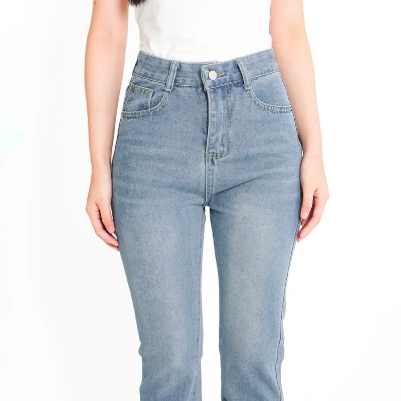 [LUXE.DLABEL] - 161 JEANS  | Celana Panjang Highwaist Wanita Jeans Wanita Polos Ripped Jeans Highwaist Wanita Skinny Jeans Highwaist Baggy Wideleg Jean 8