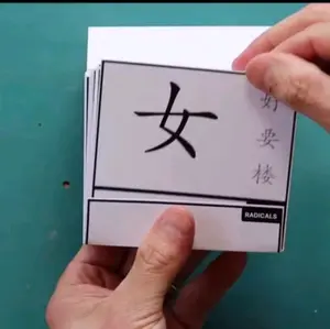 Flashcard Radikal Mandarin – Belajar Cepat Aksara Dasar Hanzi