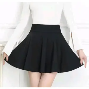 Rok Mini Pendek Wanita Olahraga Sport dengan Bahan Spandex - Polos - Pakaian