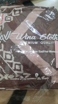 Product Review of WINA CLOTH - Gamis Batik Twill Rayon JUMBO Terbaru Terlaris Kasual Pesta Mewah Elegan Queen Milo L XL XXL XXXL from m**8 0