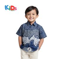 Gambar Kemeja Batik Anak laki laki DOBY MARON Ukuran 2-12 Tahun Motif godhong gedang seragam TK - DOBY MARON, XL dari Pripoen Batik Kab. Pekalongan 5 Tokopedia