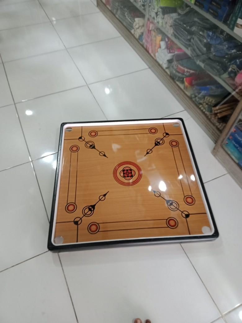 Papan karambol lengkap biji+ kristal karambol ukuran dari 90-60cm Board