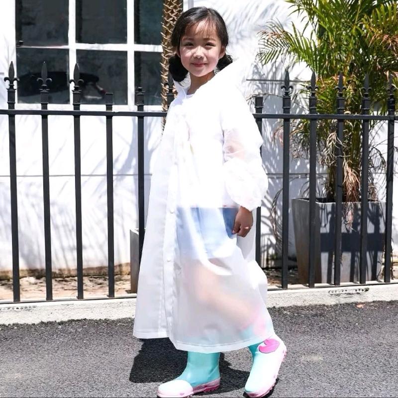 Jas Hujan Anak Jas Hujan EVA Jas Hujan Fashion Jas Hujan Raincoat Waterproof Pvc 6