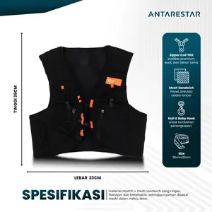 ANTARESTAR Official - Hydrovest VIPERA Hydration Vest Unisex Ringan & Breathable untuk Lari, Hiking, Marathon | TVP