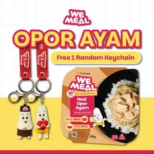 WEMEAL FREE GANCI Nasi Opor Ayam | Self Heating Food | Makanan Siap Saji Tanpa Kompor & Tanpa Microwave I Makanan Instan Opor Ayam
