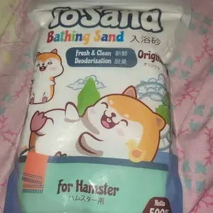 Pasir Hamster ToSand Bathing Sand 500GR Plus 100gr Best Seller