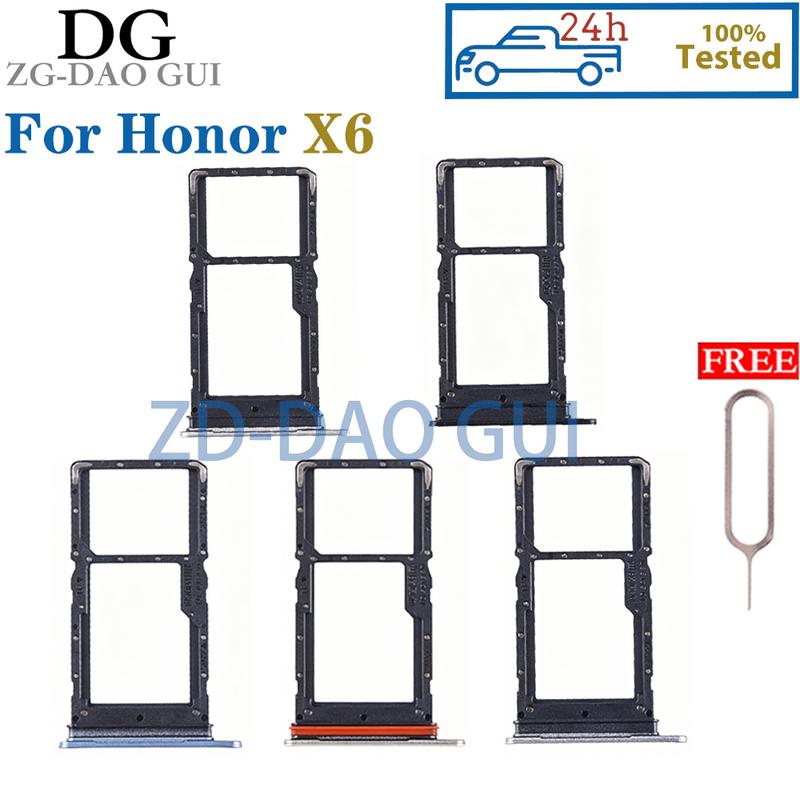 Đối với For Honor X6: khe cắm thẻ SIM, giá đỡ thẻ SIM, bộ đọc thẻ SIM; đã có…
