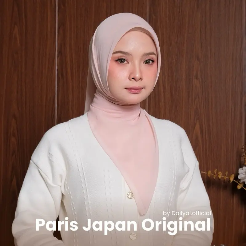 Dailyal - Paris Japan Original (Hijab segiempat 115x115cm)