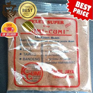 Umpan Ikan Untuk Tombro, Lele, Tawes, dan Bandeng “Pelet Super Cap Cumi-Cumi” Best Seller Harga Termurah