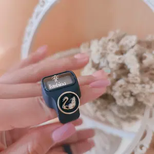 RINGLED Tasbih Digital Cincin Tombol Cantik Dzikir Ring LED Terbaru Muslim