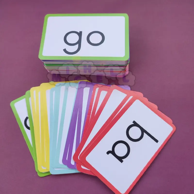 Flashcard Belajar Membaca Suku Kata Edukasi Anak 0