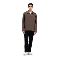Gambar Ribsgold Halfzip Suede | Atasan Pria Fleksibel & Casual Premium Look - OldBrown, M dari Ribsgold Kab. Tangerang 4 Tokopedia